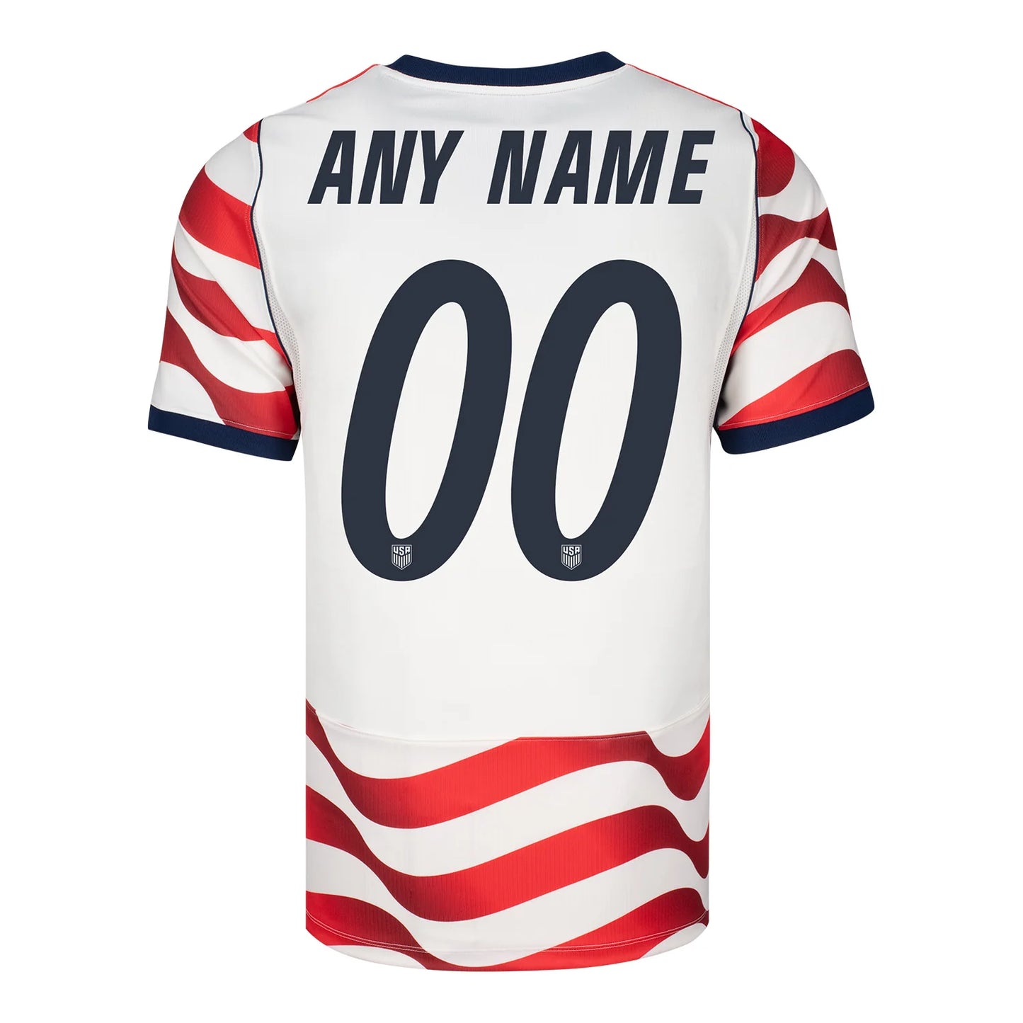 Men's USMNT 2026 Custom Home Stadium Jersey - Stripes