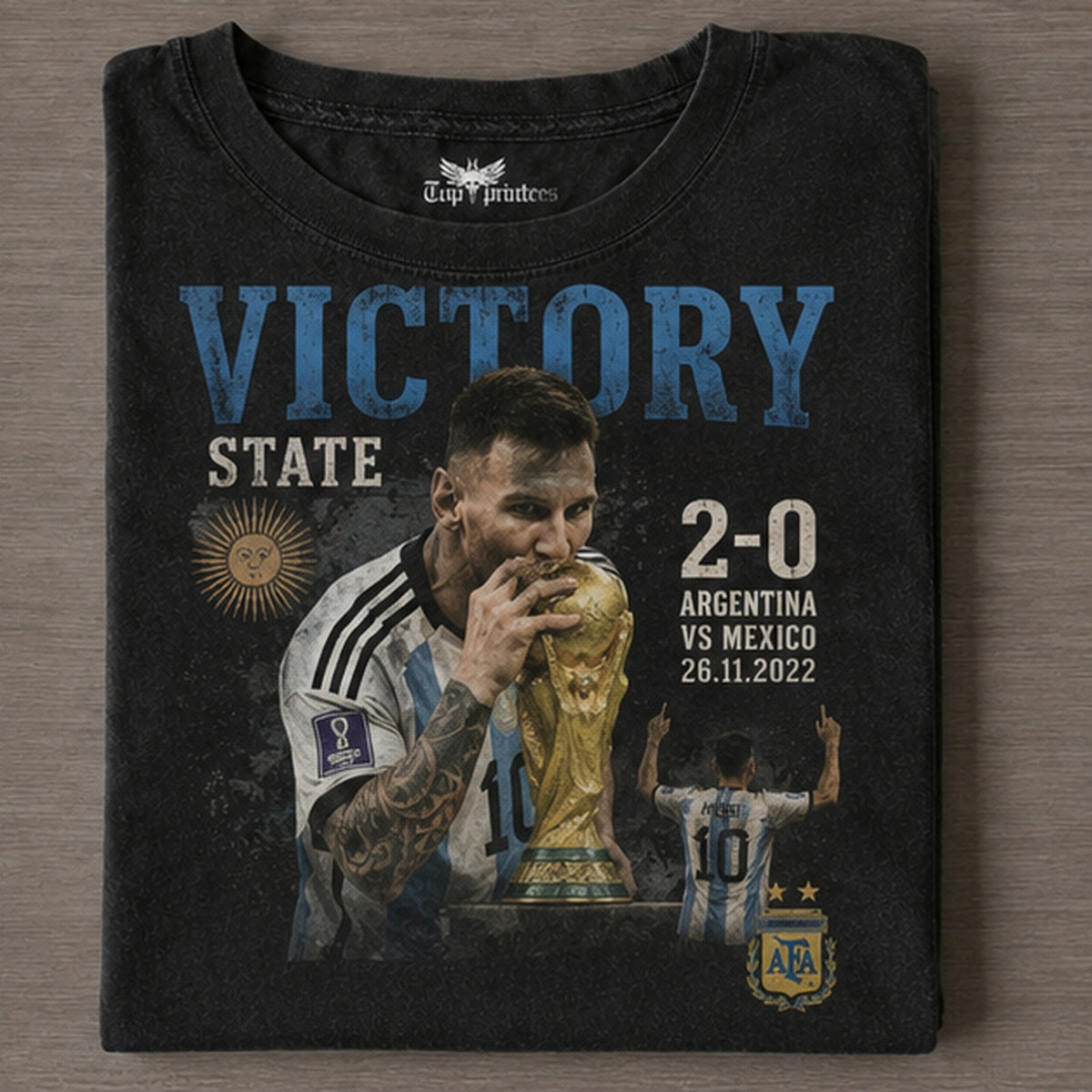 Messi 2026 Vintage TEE