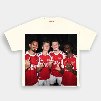 William Saliba ＆ Martin Odegaard ＆ Declan Rice ＆ Bukayo Saka Tee 2.0