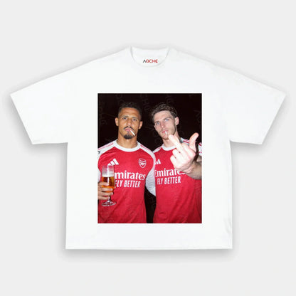 William Saliba&Declan Rice 2026 Tee 1
