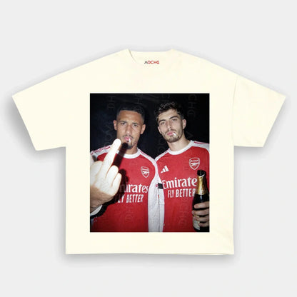 William Saliba&Kai Havertz 2026 Tee 1